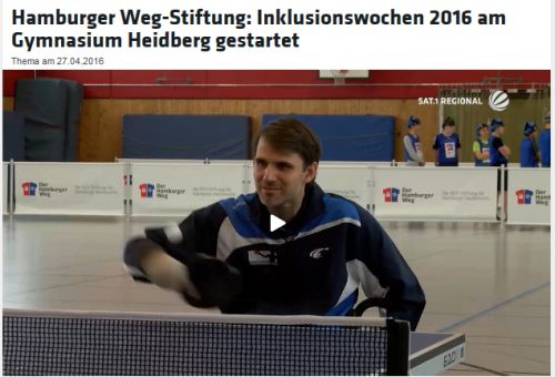 Der Hamburger Weg - Tischtennis Inklusion