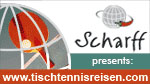 Tischtennisreisen.com von Scharff Reisen